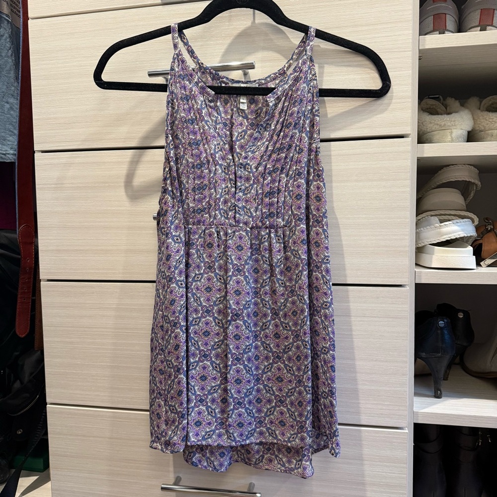 Joie Floral Sleeveless flow tank blouse